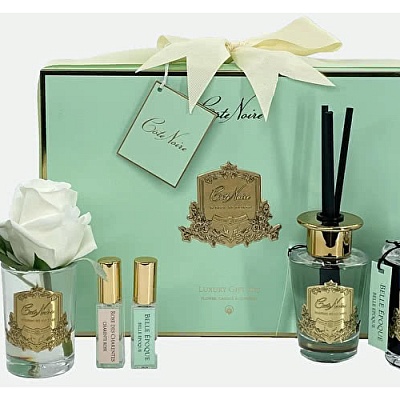 Подарочный набор Cote Noire Gift Pack Belle Epoque (диффузор, бутон розы, 2 спрея по 10 мл, све70625 купить