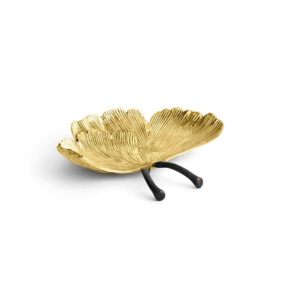 Блюдо декоративное 14x12,5см."Golden Ginkgo" 76750 купить