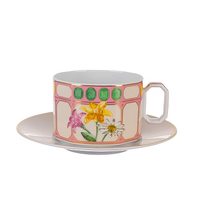 Чашка чайная 2-х предметная 84215 купить