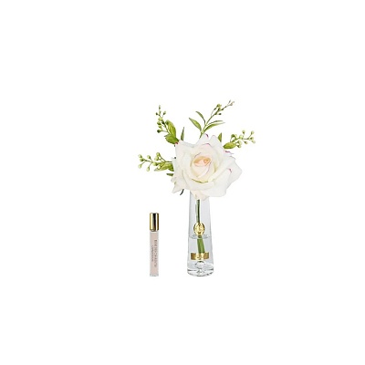 Ароматический цветок 27см."Summer Rose" кремовый Côte Noire 84267 купить