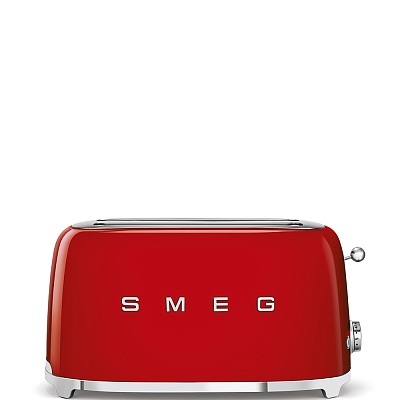 Тостер на 2 ломтика 950Вт."Smeg" красный 53056 купить