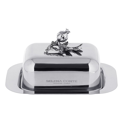 Масленка гранат сталь selena agata 50751 купить в Ростове-на-Дону в магазине posudav-dom.ru с доставкой