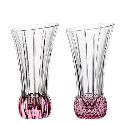 Набор ваз для цветов 13,6см.2шт."Spring" розовый 71509 купить
