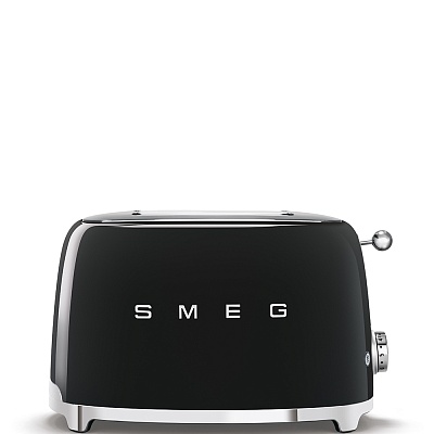 Тостер на 2 ломтика 950Вт."Smeg" черный 55106 купить