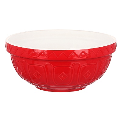 Миска для смешивания Colour Mix, 26 см, 2,7 л, красная 81222 купить
