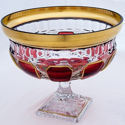 Ваза для фруктов н/н 30см."Антик Рубин" 6970 купить