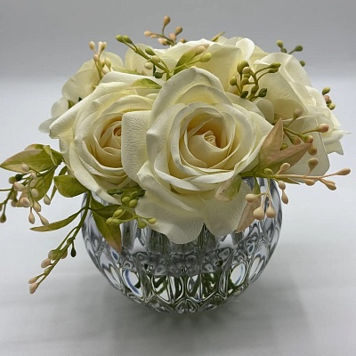 Ароматизированный букет Round Summer Round Summer Roses Champagne Côte Noire 85054 купить