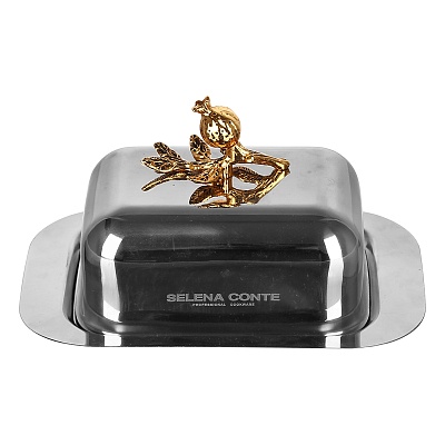 Масленка гранат selena agata  золото 50741 купить