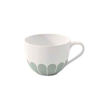 Чашка для кофе 160мл."Fleur" зеленая 84078 купить