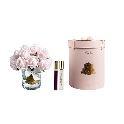 Ароматизированный букет "Luxury Grand Rose Bud Bouquet" розовый Côte Noire 81575 купить