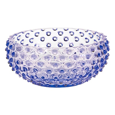 Ваза для конфет 17см."Hobnail Tapas" голубая 75071 купить
