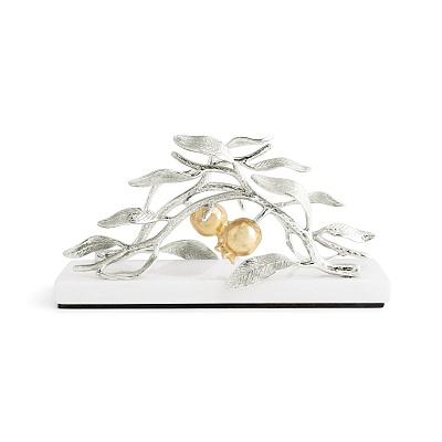 Салфетница Michael Aram "Pomegranate Silver&Gold", 20 см 45504 купить