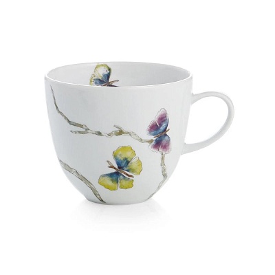 Кружка Michael Aram "Butterfly Ginkgo", 10 см, фарфор 84417 купить
