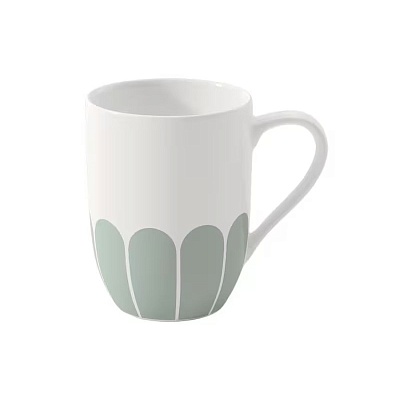 Кружка 290мл."Fleur" зеленая 84084 купить